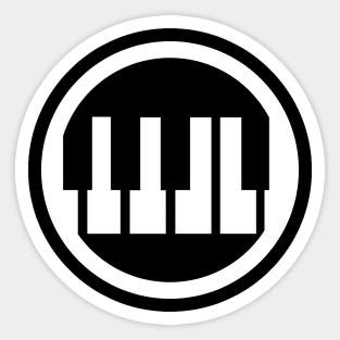 Rock Band Keys Sticker